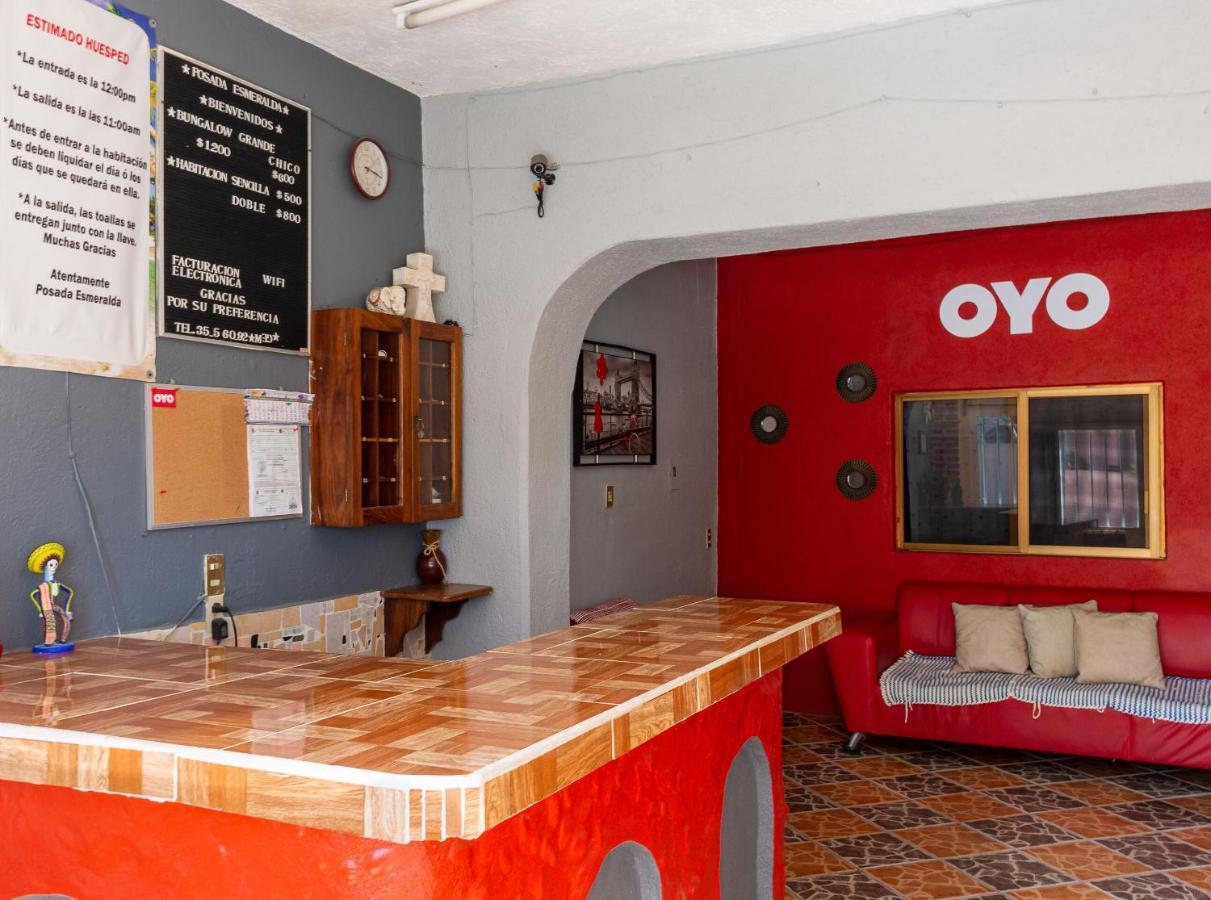 Oyo Hotel Posada Esmeralda 圣帕特里西奥梅拉克 外观 照片