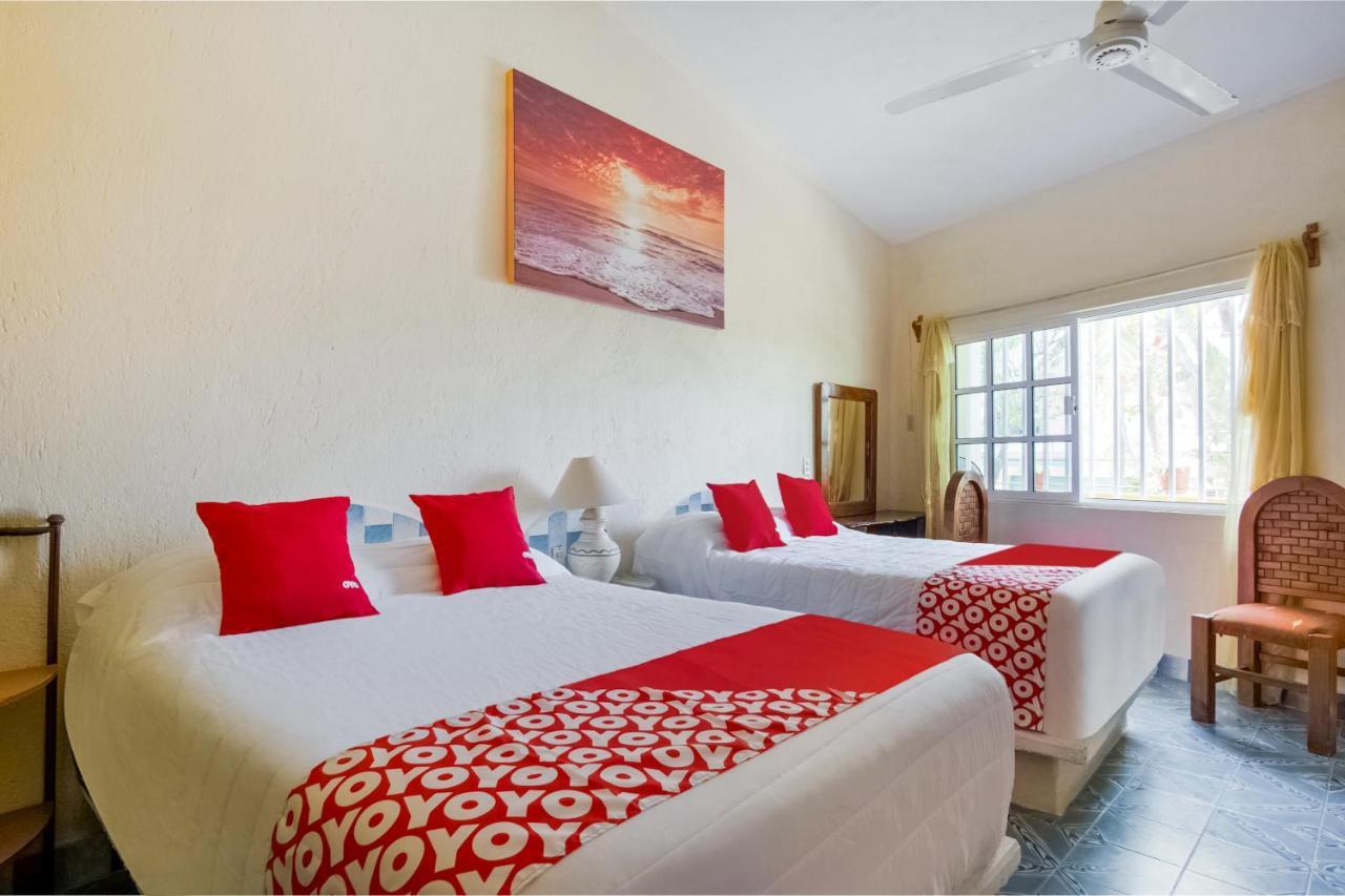 Oyo Hotel Posada Esmeralda 圣帕特里西奥梅拉克 外观 照片