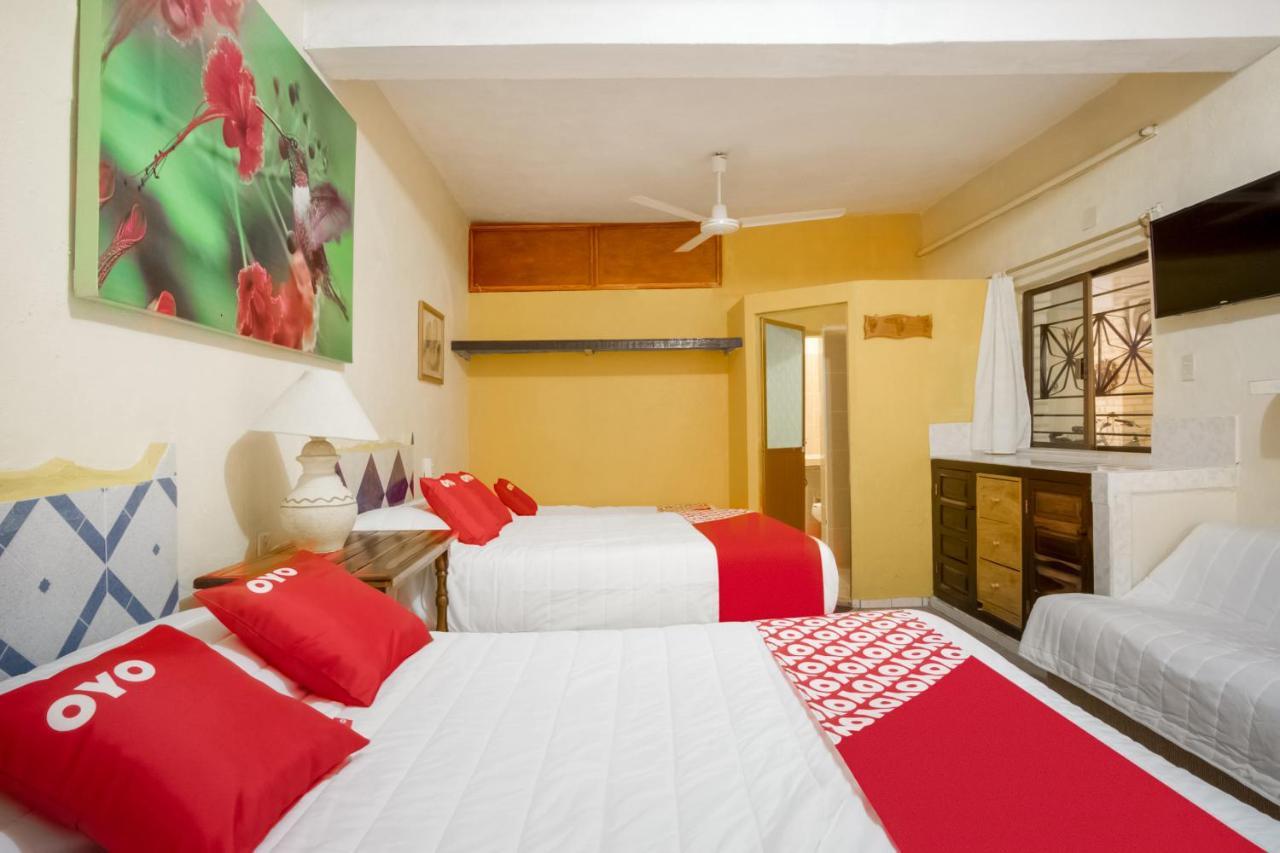Oyo Hotel Posada Esmeralda 圣帕特里西奥梅拉克 外观 照片