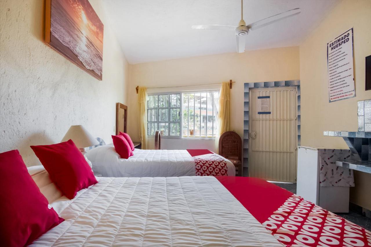 Oyo Hotel Posada Esmeralda 圣帕特里西奥梅拉克 外观 照片